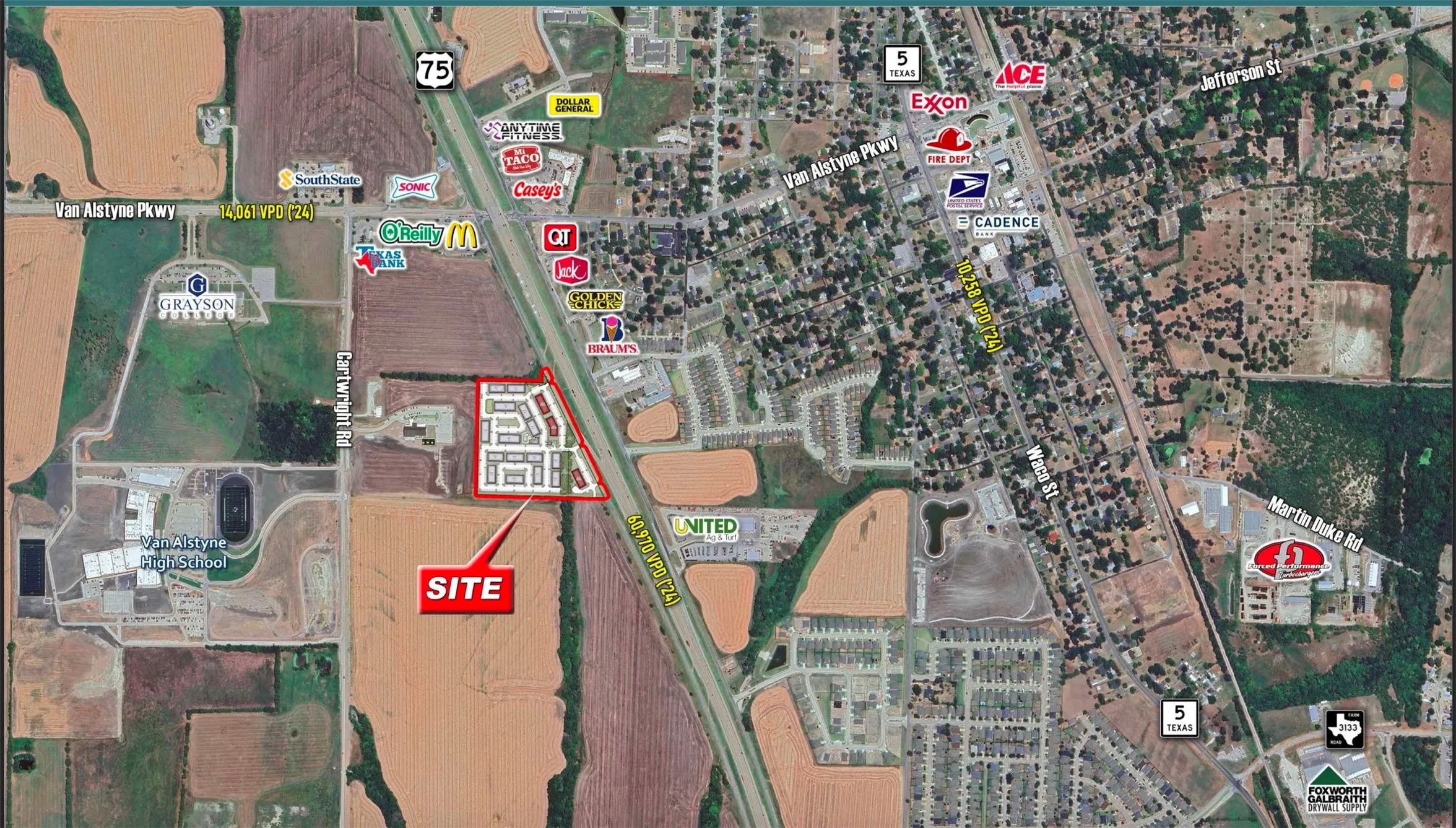 Van Alstyne, TX 75495